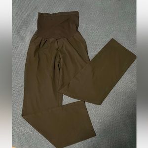 BLACK maternity work slacks pants